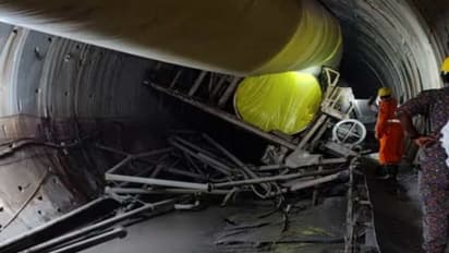 தெலங்கானா சுரங்கப்பாதை விபத்து: முழங்கால் அளவு சகதி! மீட்பு பணியில் சிக்கல்! 8 பேரின் கதி என்ன? 