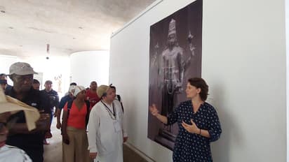 ஆரோவில்லில் முகாமிட்ட வெளிநாட்டினர்: 13 நாடுகளை சேர்ந்தவர்கள் ஆரோவிலில் ஆய்வு