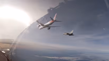 Italian jets intercept, escort Delhi-bound US flight to Rome after bomb threat (WATCH)