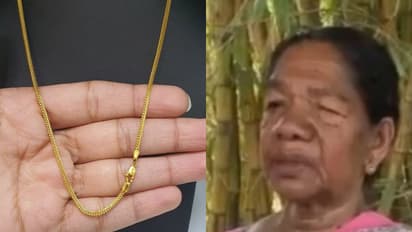 കാരുണ്യം കാണിച്ച് പറ്റിച്ചു; നടക്കാൻ സഹായിച്ചു, കഴുത്തിൽ കൈവച്ച് സംസാരിച്ചു, പോയത് വയോധികയുടെ സ്വർണമാല !