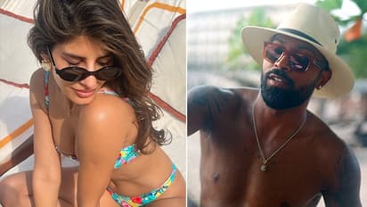 PHOTOS: Hardik Pandya, Jasmin Walia in Dubai, enjoy beach vacay; their Instagram post goes viral