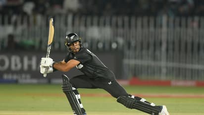 NZ vs BAN, Champions Trophy 2025: Rachin Ravindra's fan invades pitch and hugs New Zealand all-rounder (WATCH)