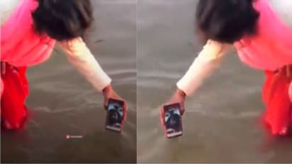 ಮಹಾಕುಂಭದಲ್ಲಿ ಗಂಡನ ಪಾಪ ತೊಳೆದ ಹೆಂಡ್ತಿ; ಓ.. ಹೆಣ್ಮಗು, ಹೆಣ್ಮಗು ಎಂದ ನೆಟ್ಟಿಗರು