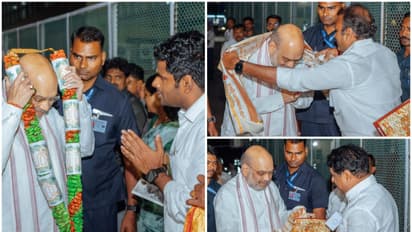 கோவையில் கெத்து காட்டும் பாஜக.! புதிய அலுவலகம் திறப்பு விழா- அமித்ஷாவிற்கு பூரண கும்ப மரியாதை