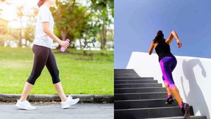 வாக்கிங் போகாமல் வெறும் '15' நிமிடங்கள் இதை செய்தால்  எடை தானாக குறையும்!! 