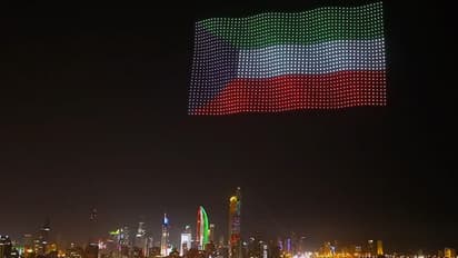 വമ്പൻ ആകാശ വിസ്മയം, ശ്രദ്ധ നേടി കുവൈത്ത് ഹലാ ഷോപ്പിംഗ് ഫെസ്റ്റിവലിലെ ഡ്രോൺ ഷോ