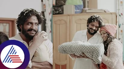 ಸಿಂಹನ ತೋಳಲ್ಲಿ ಮರಿಸಿಂಹ, ಮಗುವಿನ ವಿಡಿಯೋ ಹಂಚಿಕೊಂಡ ಹರಿಪ್ರಿಯ