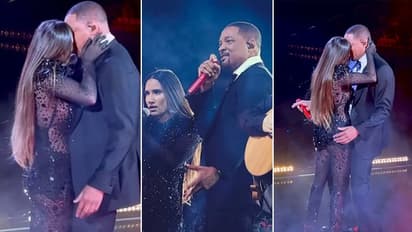 ఆమెకి వేదికపైనే స్టార్ హీరో ముద్దులు, ఎంత పెద్ద రచ్చ అయిందంటే.. దారుణంగా ట్రోలింగ్ 