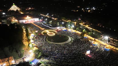 ಆರ್ಟ್ ಆಫ್ ಲಿವಿಂಗ್ ಆಶ್ರಮದಲ್ಲಿ ಮಹಾ ಶಿವರಾತ್ರಿ ಉತ್ಸವ, 1000 ವರ್ಷ ಹಳೆಯ ಸೋಮನಾಥ ಜ್ಯೋತಿರ್ಲಿಂಗ ಅನಾವರಣ