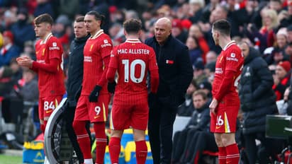Premier League: Liverpool manager Arne Slott lauds players 'mental strength' as The Reds go 13 points clear