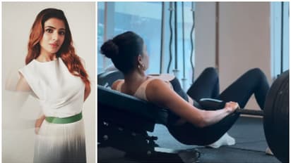 சமந்தா 110 கிலோ எடை தூக்கி ரசிகர்களுக்கு ஷாக்; ஜிம்மில் தெறிக்க விடும் சமந்தா ரூத் பிரபு!