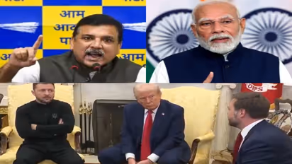 AAP MP targets PM Modi over Trump-Zelenskyy clash, warns against blind allegiance