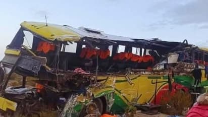 At least 37 dead, dozens injured after two buses crash head-on in Bolivia; Cops launch probe