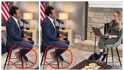 'വീട്ടിനുള്ളില്‍ ചെരിപ്പിടാത്തവന്‍, മൂന്നാം ലോകത്തെ അമ്മാവന്‍'; വിവേക് രാമസ്വാമിക്കെതിരെ വംശീയാധിക്ഷേപം 