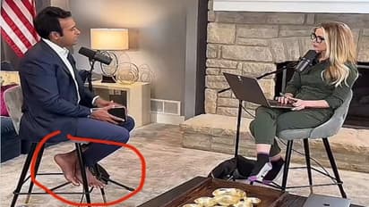 Vivek Ramaswamy's barefoot interview sparks debate, many defend it as cultural norm
