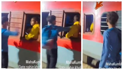 ട്രെയിനിൽ ഇരിക്കുന്നയാളുടെ മുഖത്ത് അടിച്ച് യൂട്യൂബർ; വീഡിയോ വൈറൽ, അറസ്റ്റ് പക്ഷേ, ആള് മാറിയെന്ന് സോഷ്യൽ മീഡിയ