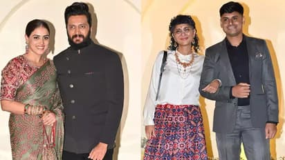 Kiran Rao, Ritesh Deshmukh and Bollywood stars shine at Ashutosh Gowariker's son's wedding reception [PHOTOS]