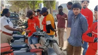 ഒറ്റ ദിവസം കൊണ്ട് 1859 പേർക്ക് പിഴ; ഡെലിവറി റൈഡർമാരുടെ നിയമലംഘനങ്ങൾക്കെതിരെ നടപടി കടുപ്പിച്ച് ബംഗളുരു പൊലീസ്