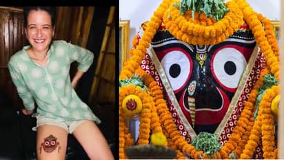 ವಿದೇಶಿ ಮಹಿಳೆಯ ತೊಡೆಯ ಮೇಲೆ ಜಗನ್ನಾಥ ದೇವರ ಫೋಟೋ, ಕೇಸ್‌ ದಾಖಲಿಸಿದ ಪೊಲೀಸ್‌!