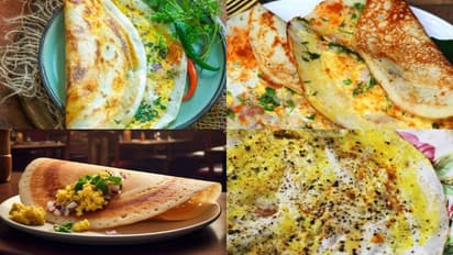 No Chutney, No Sambar, Make Tasty Crispy Egg Dosa from Leftover Batter!