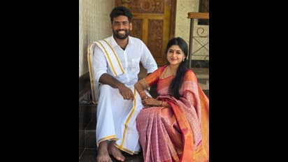 ಸರಳವಾಗಿ ನಿಶ್ಚಿತಾರ್ಥ ಮಾಡಿಕೊಂಡ 'ಸರಿಗಮಪ' ಐಶ್ವರ್ಯ ರಂಗರಾಜನ್; ಫೋಟೋ ವೈರಲ್