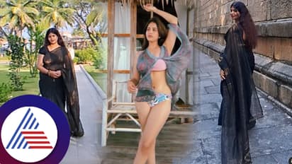 ಮಗಳನ್ನೇ ಮೀರಿಸ್ತಿರೋ ಅಮ್ಮ; ತುಂಡುಡುಗೆ ನಿವೇದಿತಾಗೆ, ಸೀರೆಯಲ್ಲಿ 'ಮಾಯಾವಿ ಬೆಡಗಿ' ಎಂದ ತಾಯಿ! 