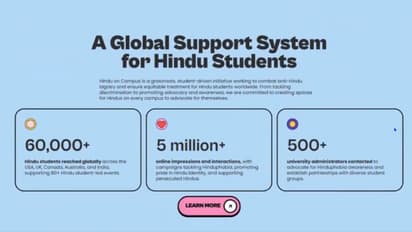 First website launched to track Hinduphobia on college campuses in US, UK, Canada and Australia