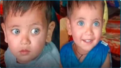 ಬಟ್ಟೆಗೆ ತಕ್ಕಂತೆ ಬದಲಾಗುತ್ತಿರುವ ಮಗುವಿನ ಕಣ್ಣಿನ ಬಣ್ಣ: ವಿಸ್ಮಯ ನೋಡಲು ಮನೆಗೆ ಬರುತ್ತಿರುವ ಜನ