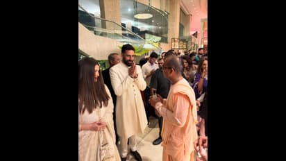 ಐಶ್ವರ್ಯಾ ರೈ-ಅಭಿಷೇಕ್ ಬಚ್ಚನ್ ಡಿವೋರ್ಸ್ ವದಂತಿ ಬೆನ್ನಲ್ಲೇ ಒಟ್ಟಿಗೆ ಇಸ್ಕಾನ್ ಟೆಂಪಲ್‌ಗೆ ಬಂದ ದಂಪತಿ!