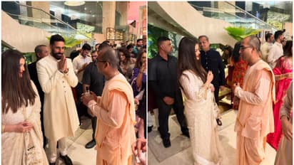 Abhishek Bachchan, Aishwarya Rai spotted together in Vrindavan – Check Out Photos