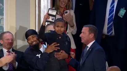 Donald Trump appoints 13-year-old cancer survivor as US Secret Service agent, youngest ever (WATCH)