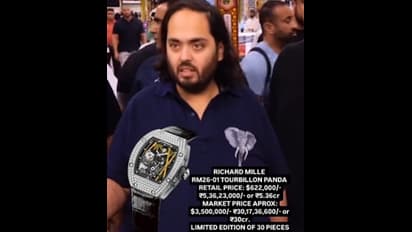 ஆனந்த் அம்பானியின் Tourbillon Panda கைக் கடிகாரம்; விலை என்ன தெரியுமா? 