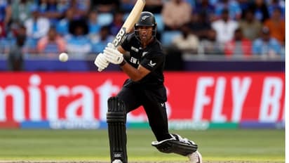 চ্যাম্পিয়নস ট্রফি সেমি-ফাইনালে শতরান, সৌরভ গঙ্গোপাধ্যায়ের নজির স্পর্শ রাচিন রবীন্দ্রর