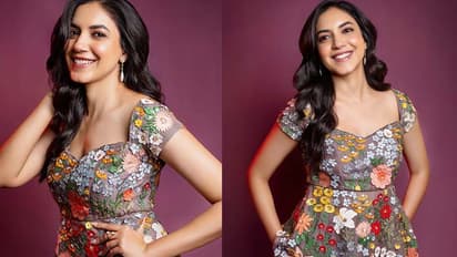 Mazaka actress Ritu Varma's floral outfit grabs limelight; New trend unlocked