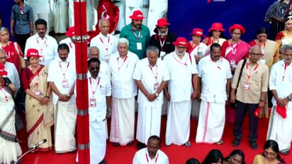 കൊല്ലത്ത് ചെങ്കൊടിയേറ്റം: സിപിഎം സംസ്ഥാന സമ്മേളനത്തിന് തുടക്കം; എകെ ബാലൻ പതാക ഉയർത്തി
