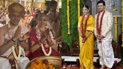 തേജസ്വി സൂര്യ എംപിയും ഗായിക ശിവശ്രീ സ്കന്ദപ്രസാദും വിവാഹിതരായി; ചടങ്ങ് അടുത്ത ബന്ധുക്കളുടെ സാന്നിധ്യത്തിൽ