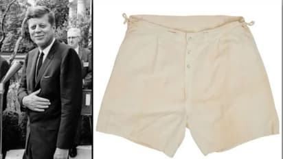 ಭಾರಿ ಮೊತ್ತಕ್ಕೆ ಸೇಲ್ ಆದ ಅಮೆರಿಕಾ ಮಾಜಿ ಅಧ್ಯಕ್ಷ ಜಾನ್ ಎಫ್ ಕೆನಡಿಯ ಚಡ್ಡಿ