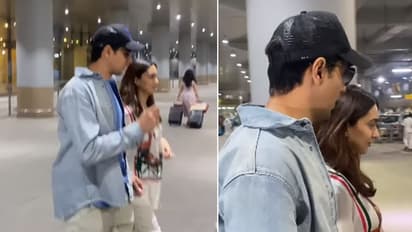 Sidharth Malhotra seen taking care of Kiara Advani at airport ahead of pregnancy news [WATCH]  