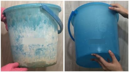 বালতির দাগ দূর করার টিপস! জলের দাগ নিমেষে দূর করুন এইভাবে