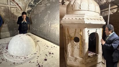 ಲಾಹೋರ್‌ನಲ್ಲಿ ಭಗವಾನ್‌ ಶ್ರೀರಾಮನ ಪುತ್ರ 'ಲವ' ಸಮಾಧಿಗೆ ಭೇಟಿ ನೀಡಿದ ಕಾಂಗ್ರೆಸ್‌ ಸಂಸದ ರಾಜೀವ್‌ ಶುಕ್ಲಾ!