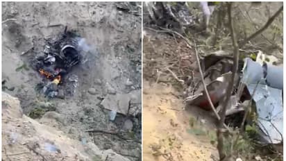 വ്യോമ സേനയുടെ ജാഗ്വാർ യുദ്ധവിമാനം സിസ്റ്റം തകരാർ മൂലം തകർന്നു വീണു