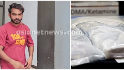 പൊലീസിനെ കണ്ടു, കൈയിലുണ്ടായിരുന്ന പൊതി വിഴുങ്ങി യുവാവ്, വിഴുങ്ങിയത് എംഡിഎംഎ എന്ന് വെളിപ്പെടുത്തൽ, ആശുപത്രിയിൽ