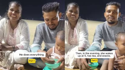 'ഭാര്യ ജോലിക്ക് പോകും, ഞാൻ വീട്ടിലെ പണിചെയ്യും കുഞ്ഞിനേയും നോക്കു'മെന്ന് യുവാവ്; ഇങ്ങനെ വേണമെന്ന് നെറ്റിസണ്സ്