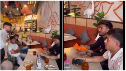 'Hindu Dharma ke sath majak': Karni Sena members create ruckus over saffron napkins at Indore mall (WATCH)