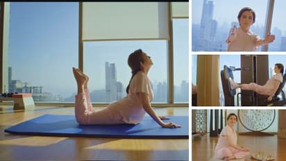 61ನೇ ವಯಸ್ಸಿನಲ್ಲೂ ಯೋಗ, ಜಿಮ್‌ – ಫಿಟ್ನೆಸ್‌  ವಿಡಿಯೋ ಹಂಚಿಕೊಂಡ ನೀತಾ ಅಂಬಾನಿ