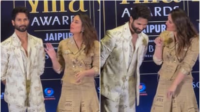 WATCH - Kareena Kapoor, Shahid Kapoor share warm hug at IIFA 2025 press conference; video goes VIRAL