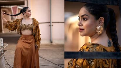 Sumona Chakravarti grey hair look