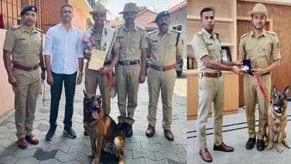 ರಾಷ್ಟ್ರಮಟ್ಟದ ಆಲ್ ಇಂಡಿಯಾ ಪೊಲೀಸ್ ಡ್ಯೂಟಿ ಮೀಟ್‌ನಲ್ಲಿ ಬೆಳ್ಳಿಪದಕ ಪಡೆದ ಶ್ವಾನ ಕಾಪರ್!