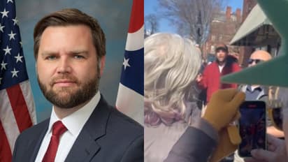 US VP Vance confronted by pro-Ukraine protesters during walk with 3-year-old daughter (WATCH)