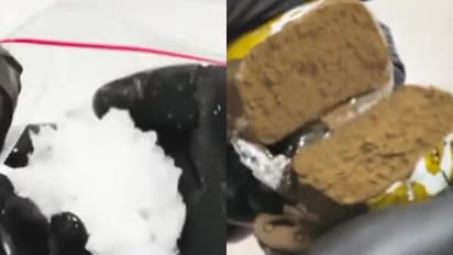 കർശന പരിശോധനയിൽ കുടുങ്ങിയത് അഞ്ച് പേർ,കൈവശം ഹാഷിഷും ക്രിസ്റ്റൽ മെത്തും കഞ്ചാവുമടക്കം  14 കിലോ ലഹരിമരുന്ന്